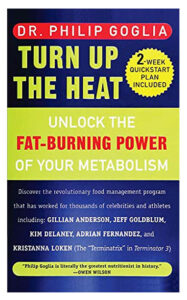 screenshot of a book: Turn Up The Heat by Dr. Philip Goglia