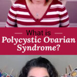 Photo collage of two women giving a video interview. Text overlay says: "What Is Polycystic Ovarian Syndrome? + How To Treat It Safely Without Birth Control!"