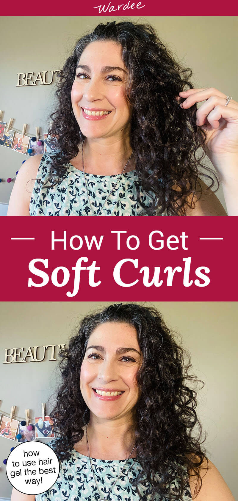 How to Get Soft Curls (7 tips for using gel to avoid crunchy curls!)