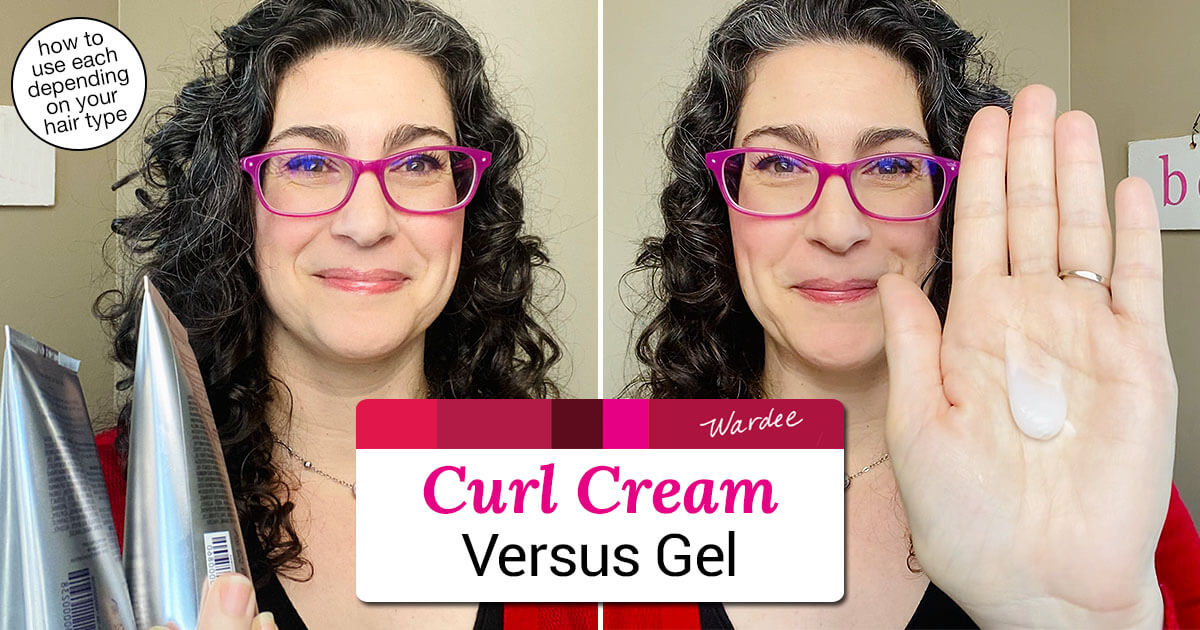 Curl Cream Vs Gel (How To Use Each Depending On Your Hair Type)