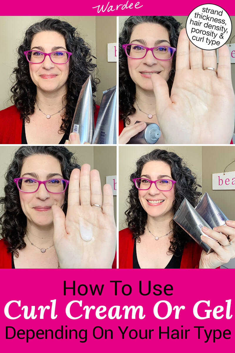Curl Cream Vs Gel (How To Use Each Depending On Your Hair Type)