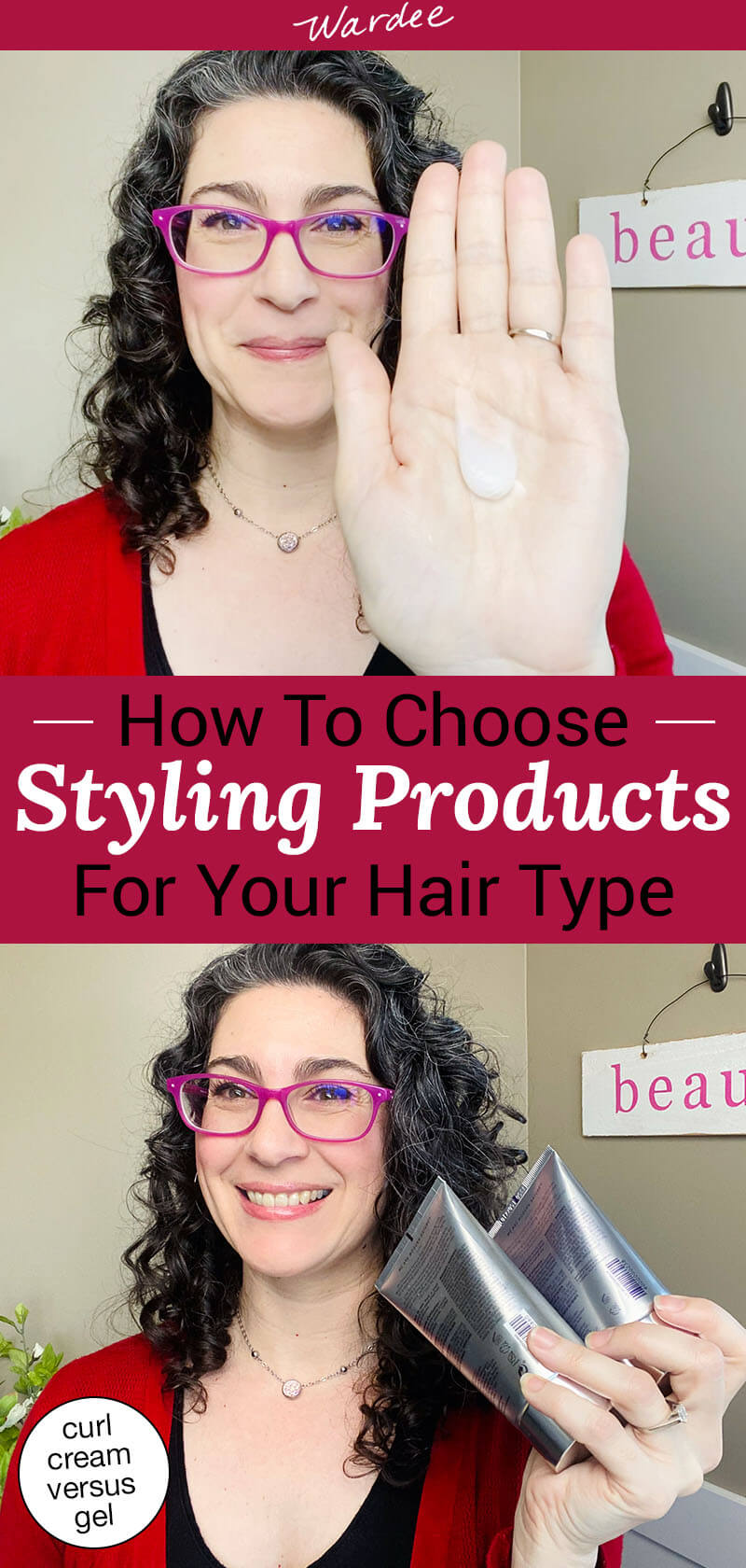 Curl Cream Vs Gel (How To Use Each Depending On Your Hair Type)