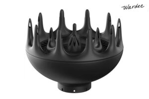 Photo of the Black Orchid diffuser attachment head for a hair dryer.